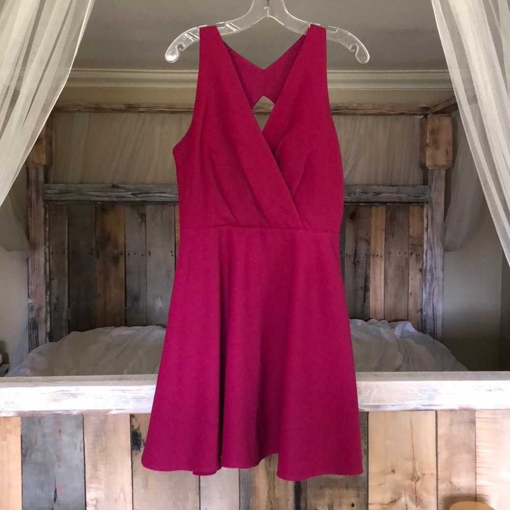 Fuschia Cocktail Dress